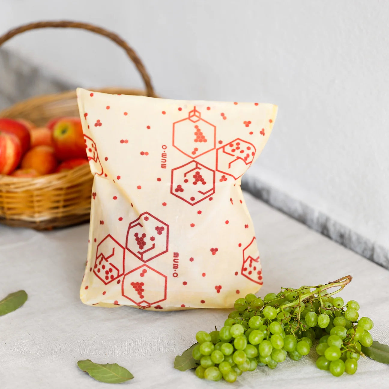 3'lü Orta Kese Set - Bereket Desen