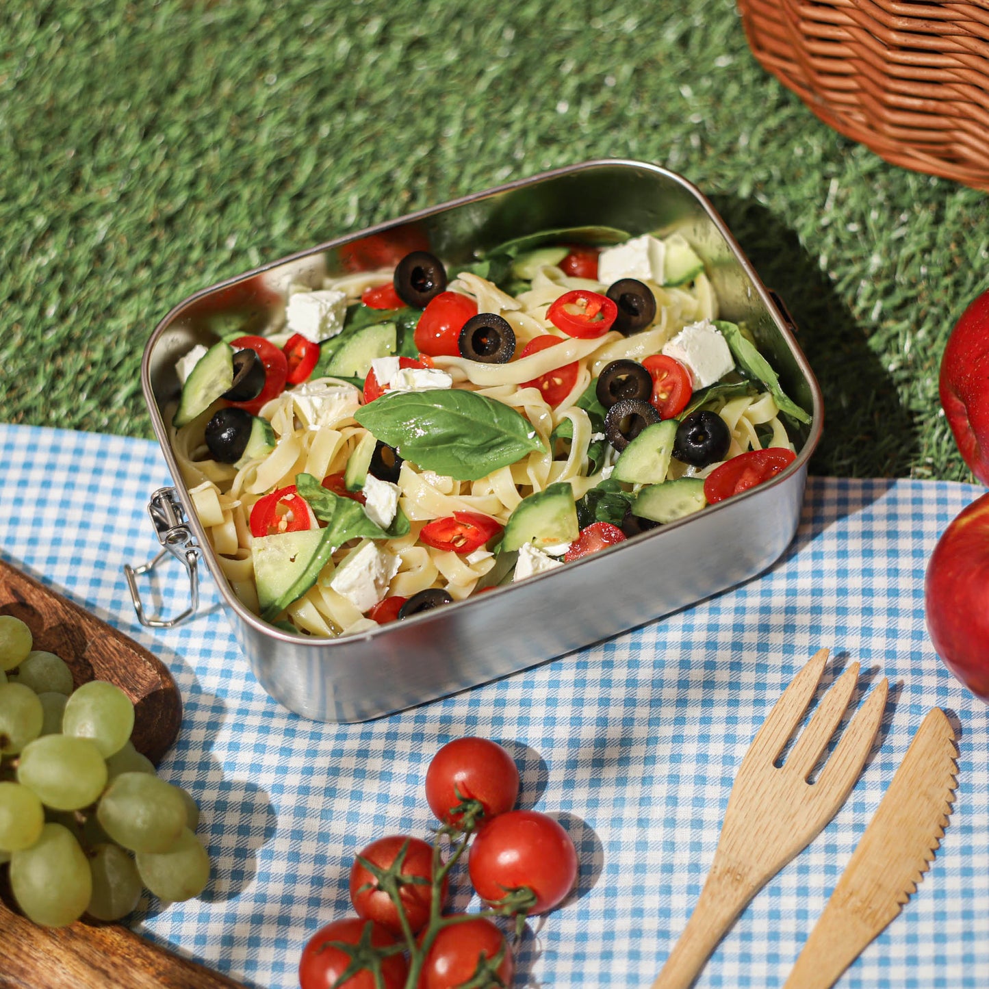 Metal Storage Containers - Stainless Steel