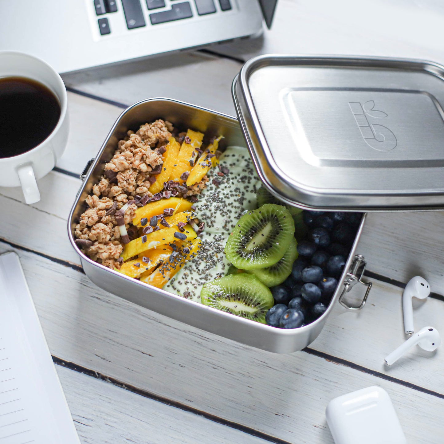 Metal Storage Containers - Stainless Steel