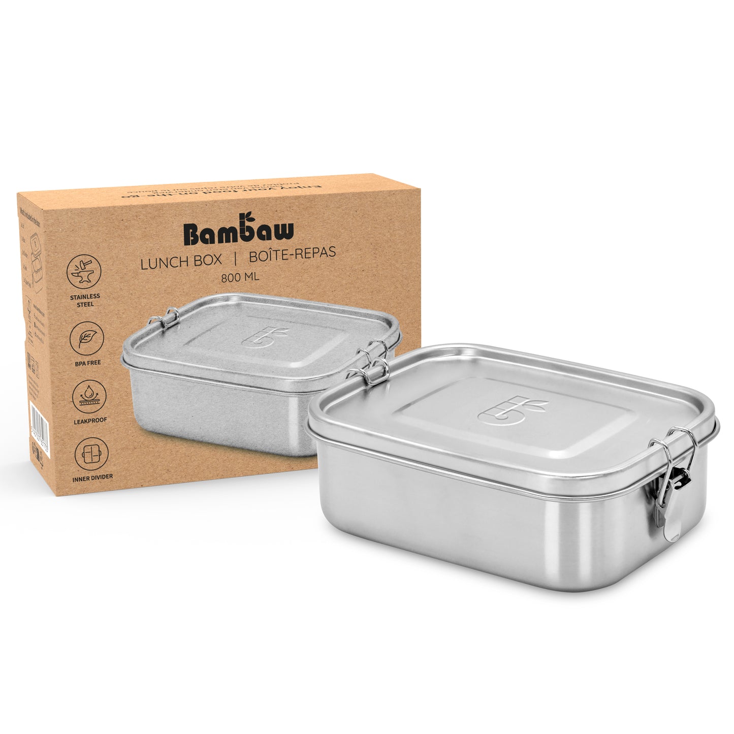 Metal Storage Containers - Stainless Steel