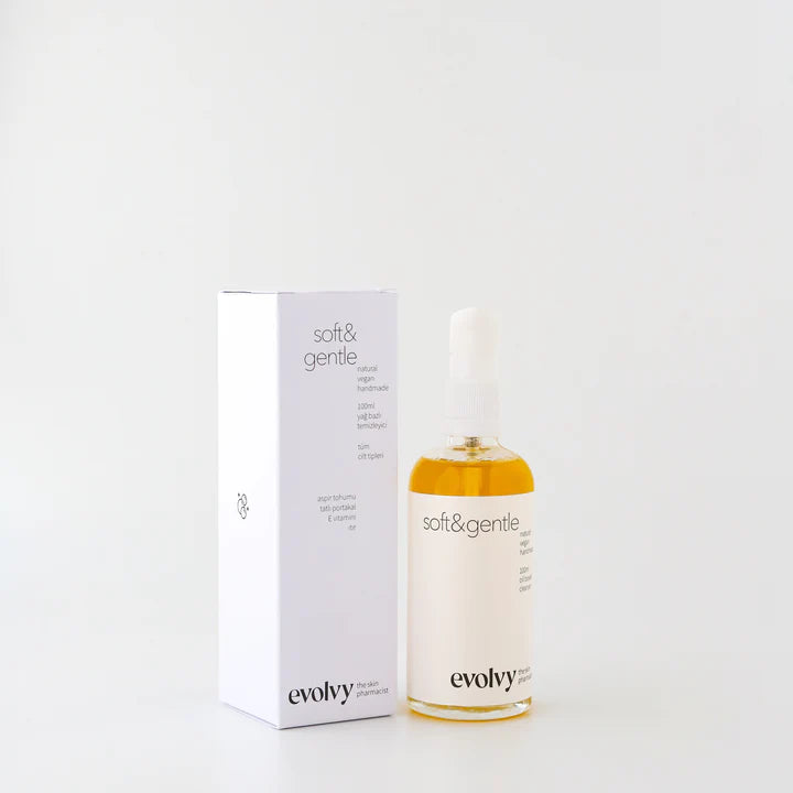 Soft & Gentle Hassas ve Rozalı Ciltler için Yağ Bazlı Nazik Temizleyici