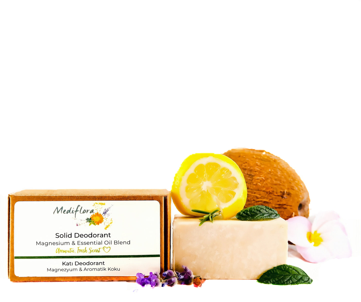 Magnezyum & Aromatik Koku Katı Deodorant