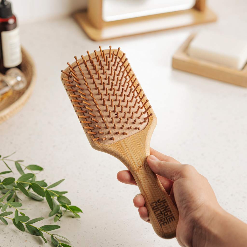 Bambu Saç Fırçası