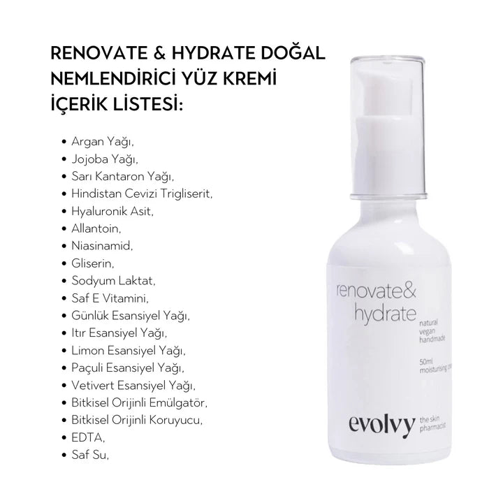 Renovate & Hydrate – Hassas ve Rozalı Ciltler İçin Onarıcı Ödüllü Nemlendirici Krem