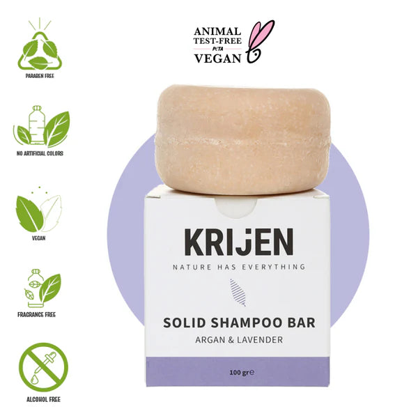 Argan & Lavanta Katı Şampuan