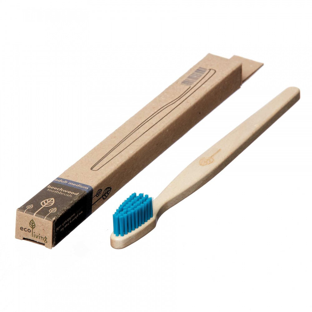 100% Plant-Based Beech Wood Toothbrush (FSC 100%)