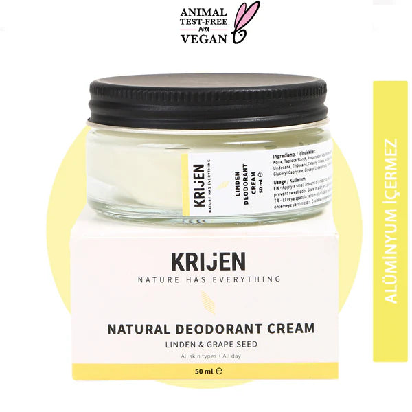 Ihlamur Çiçeği & Üzüm Çekirdeği Krem Deodorant