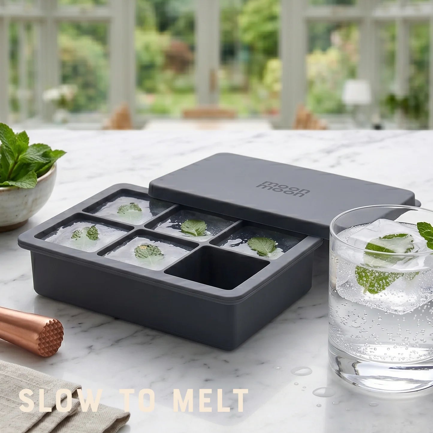 Büyük Silikon Buz Kalıbı - 6lı