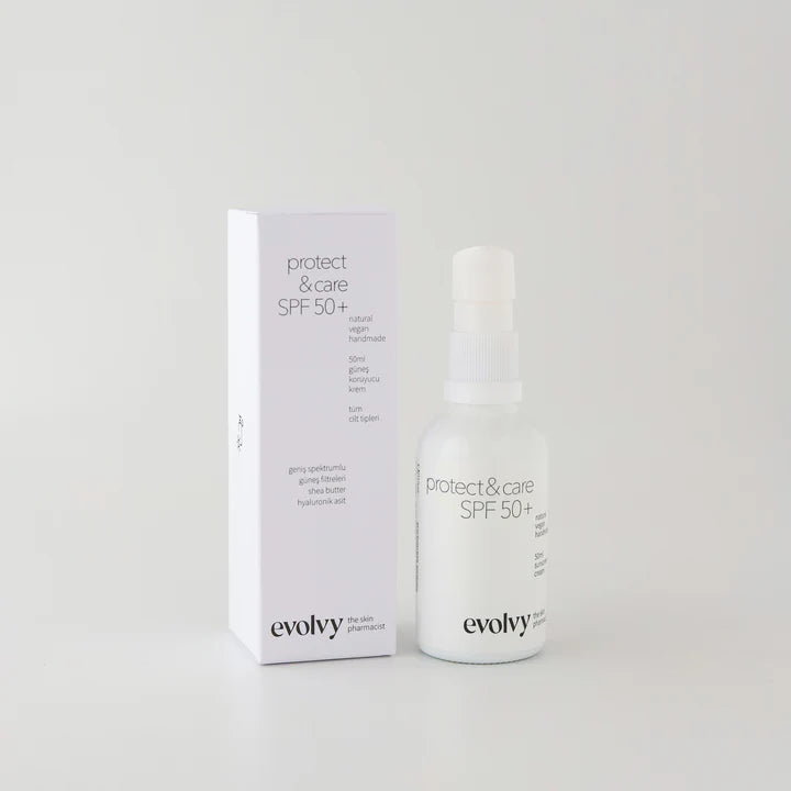 Protect & Care SPF 50+ – Hassas ve Çabuk Kızaran Ciltler İçin Nemlendirici Etkili Güneş Koruyucu