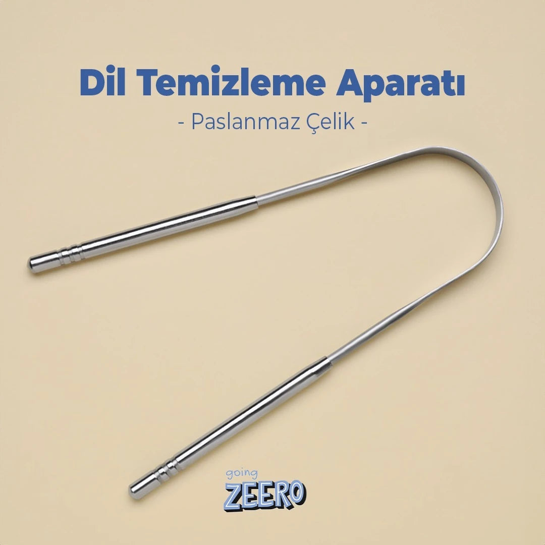 Dil Temizleme Aparatı (Çelik) Dil Sıyırıcı