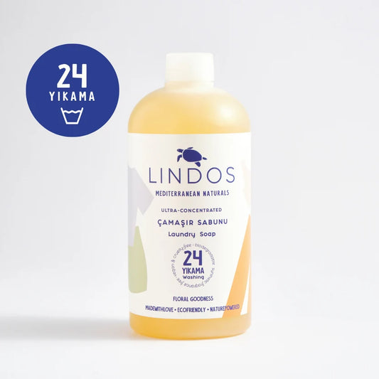Doğal Çamaşır Deterjanı - Gül & Itır 600 ml