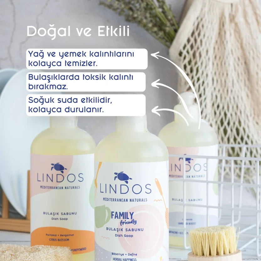 Elde Bulaşık Deterjanı Bitkisel Sabun - Lavanta 600 ml