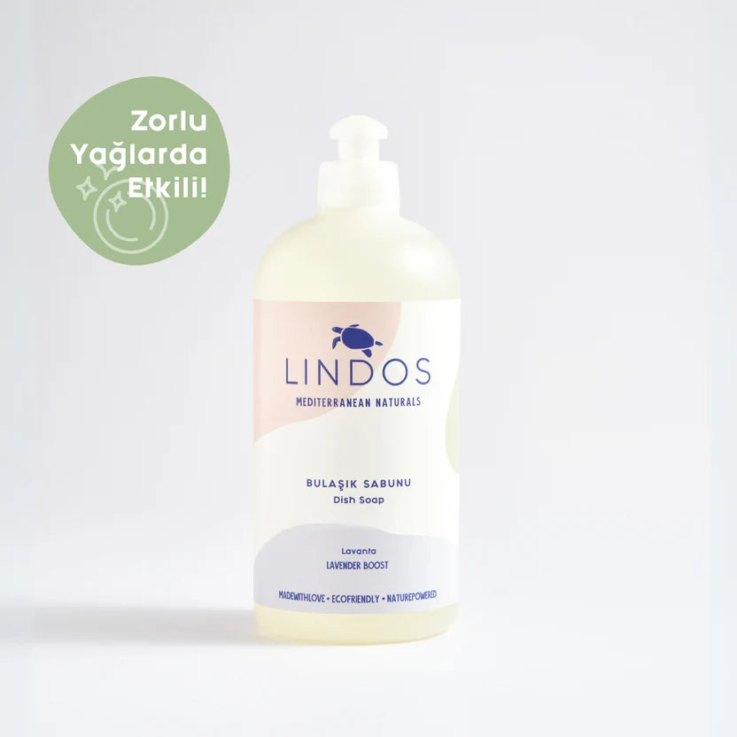 Elde Bulaşık Deterjanı Bitkisel Sabun - Lavanta 600 ml