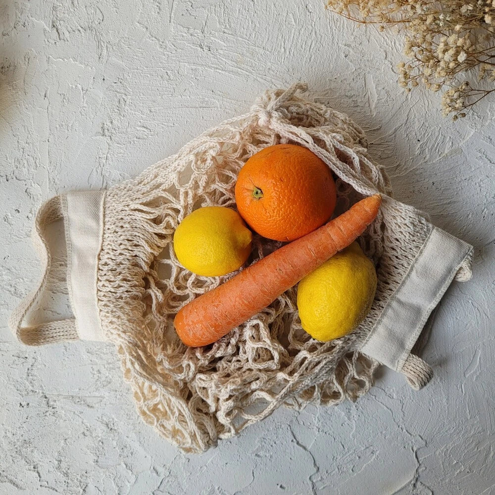 Shopping Net | Fruit and Vegetable Net - 100% Cotton