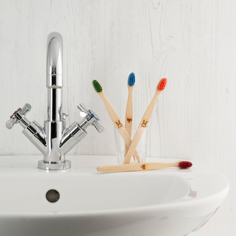 100% Plant-Based Beech Wood Toothbrush (FSC 100%)