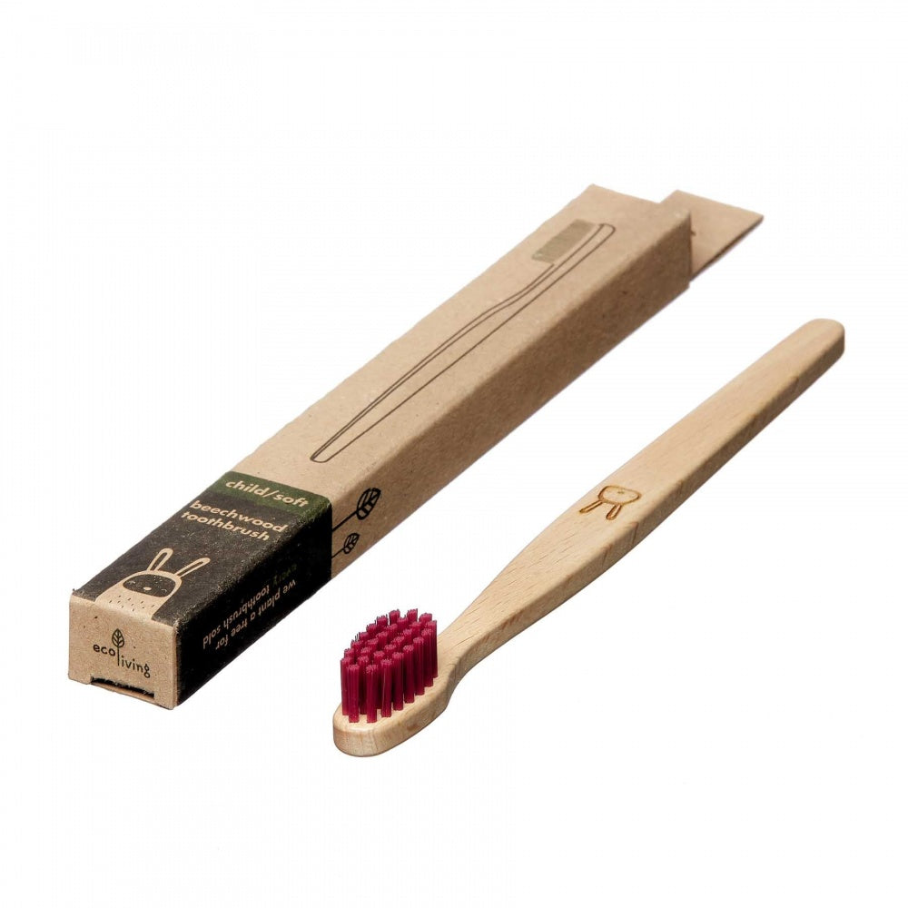 100% Plant-Based Beech Wood Toothbrush (FSC 100%)