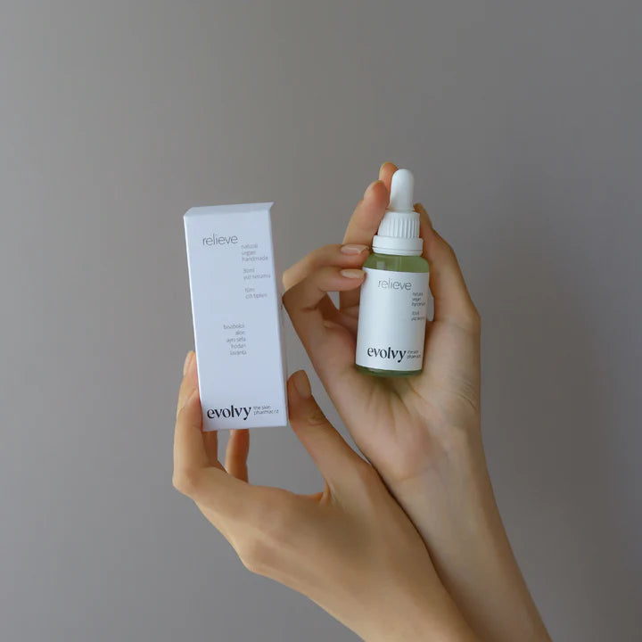 Relieve – Hassas ve Kolay Kızaran Ciltler İçin Sakinleştirici Serum