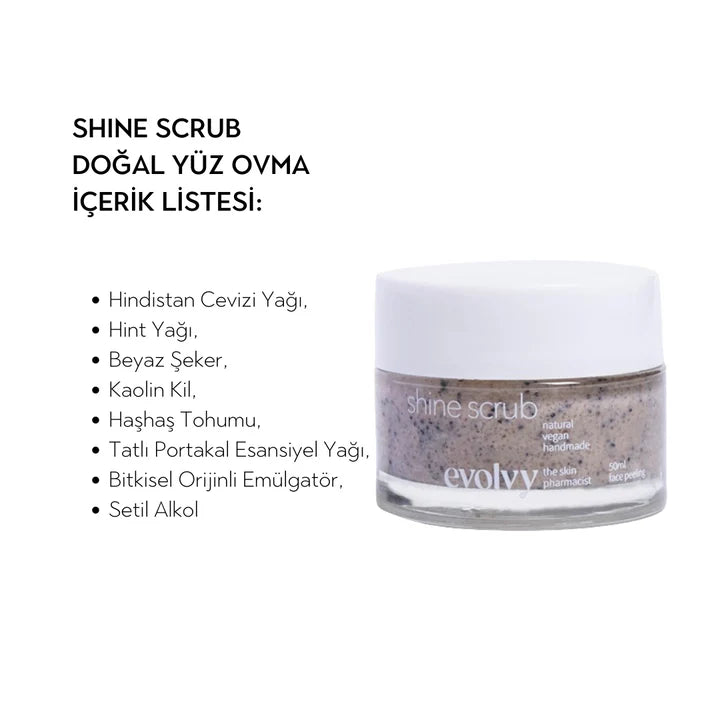 Shine Scrub Yüz Peelingi