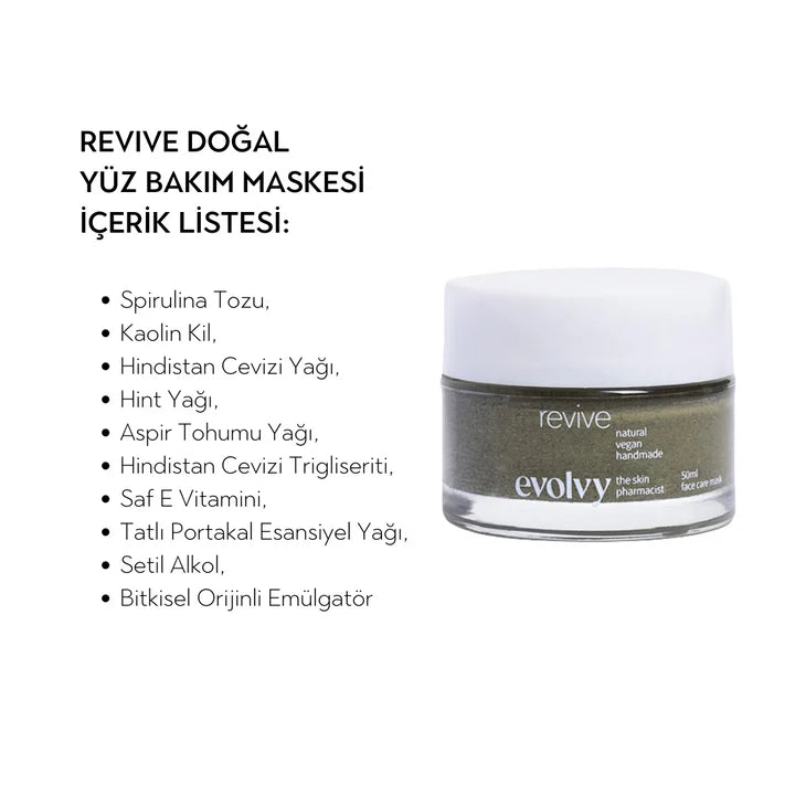 Revive Yüz Bakım Maskesi